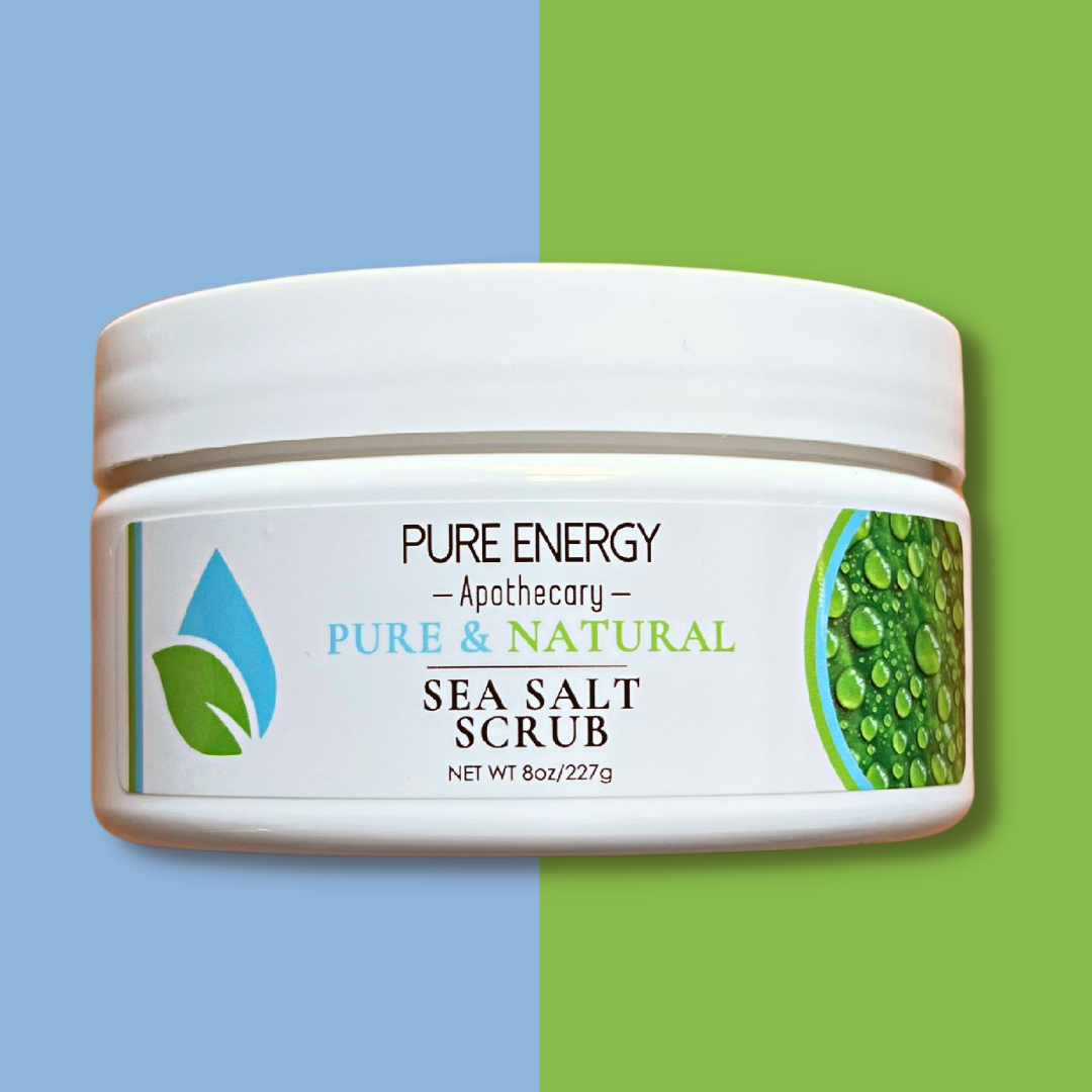 Sea Salt Scrub (Pure & Natural) by Pure Energy Apothecary