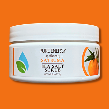 Sea Salt Scrub (Satsuma) by Pure Energy Apothecary