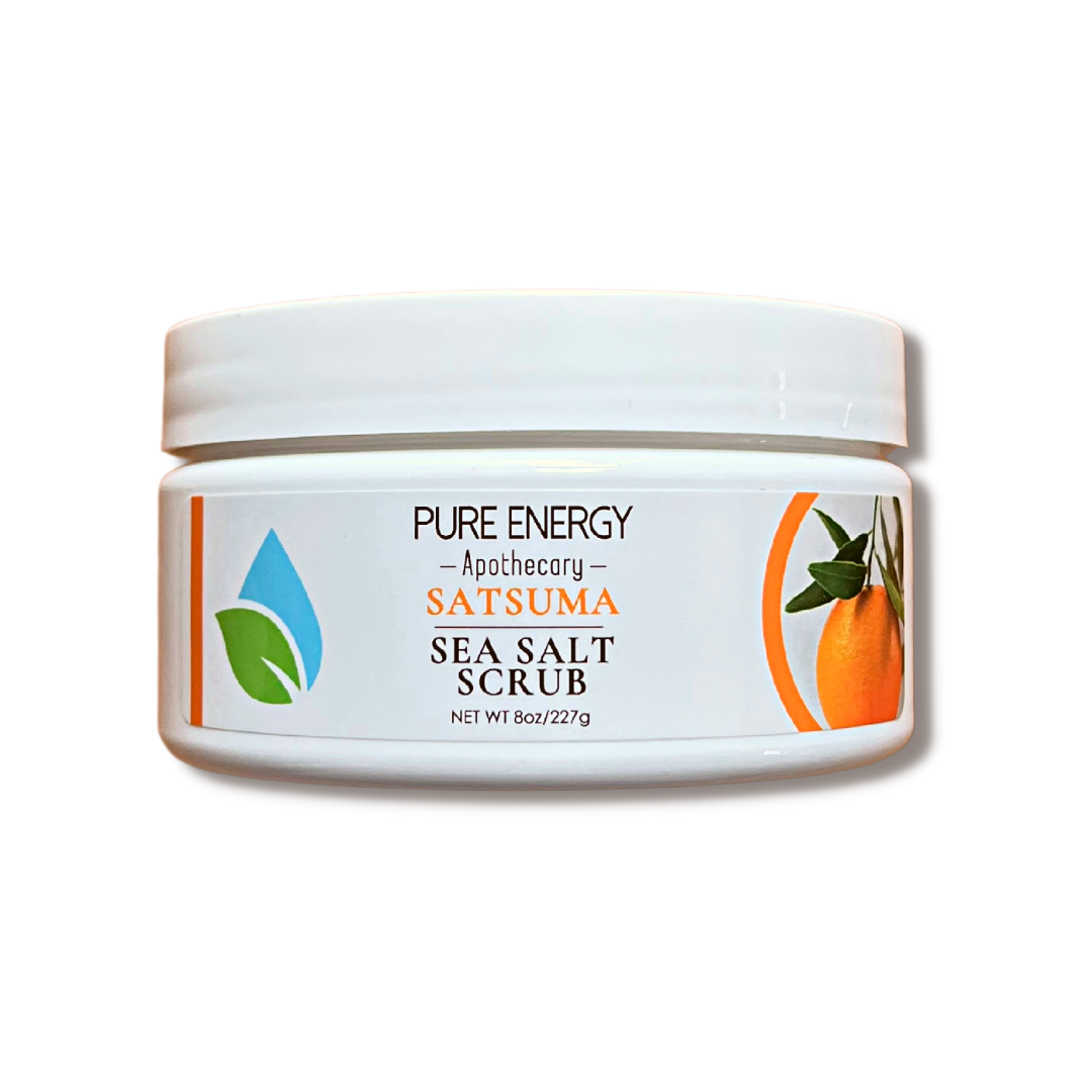 Sea Salt Scrub (Satsuma) by Pure Energy Apothecary