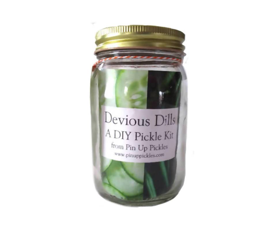 DIY Pickle Kit w/ Jar - Devious Dill - 24 Jars by Farm2Me