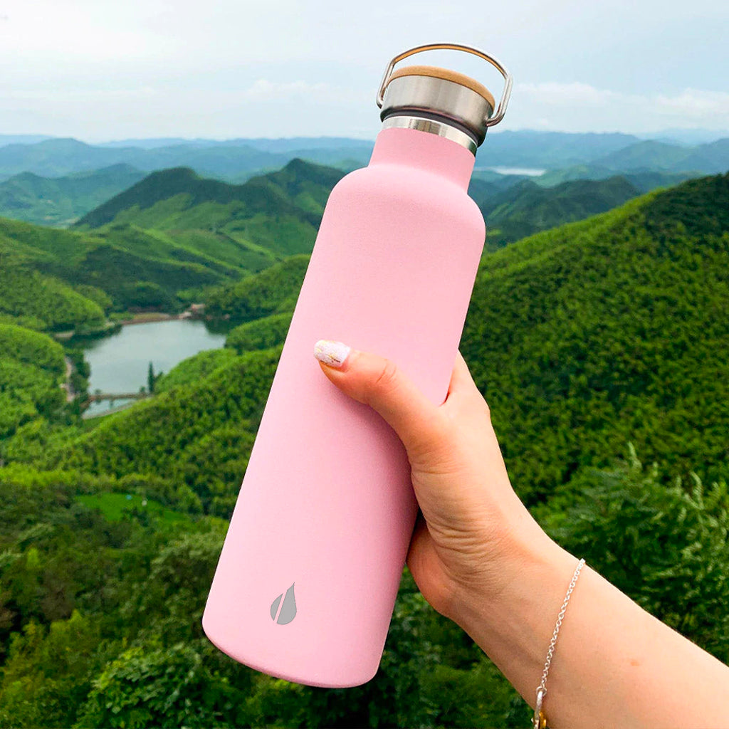 Classic 25oz Water Bottle - Matte Rose