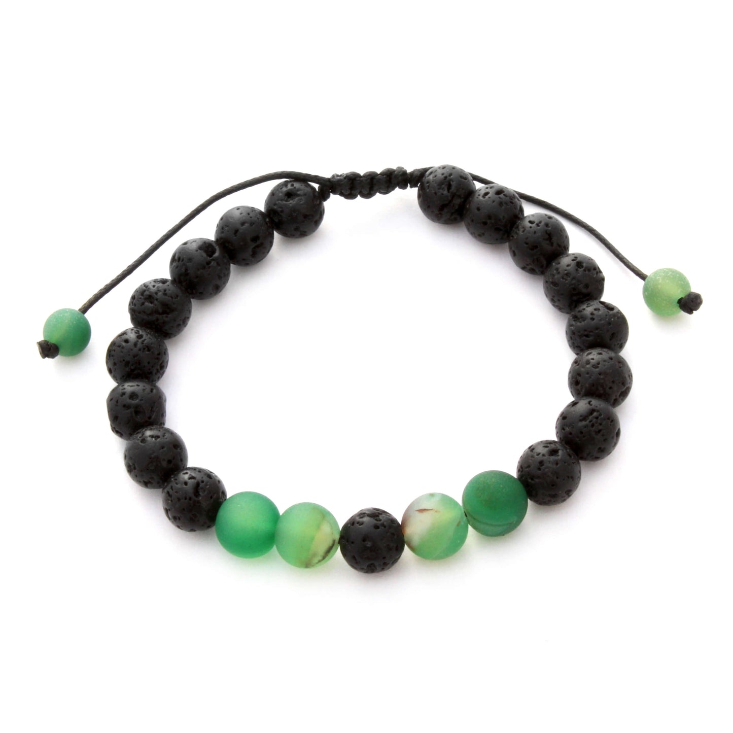 Green Aventurine Adjustable Aromatherapy Bracelet