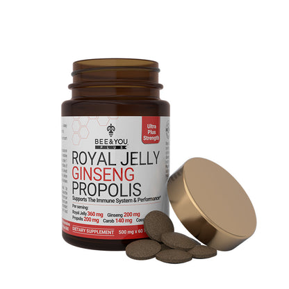 Royal Jelly+Ginseng+Propolis Tablets Ultra Potency