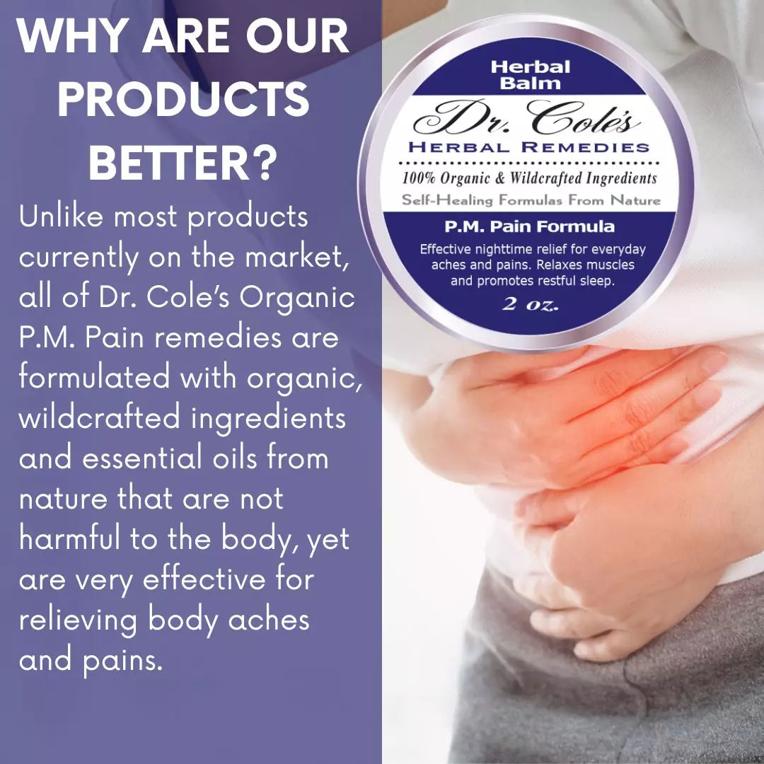 24 - Dr. Cole’s P.M. Pain Herbal Balm