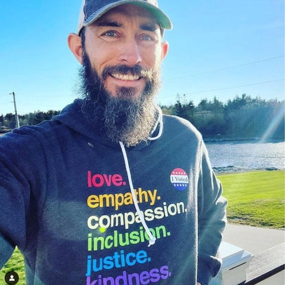 Kindness Is' Pride Pullover Fleece by Kind Cotton