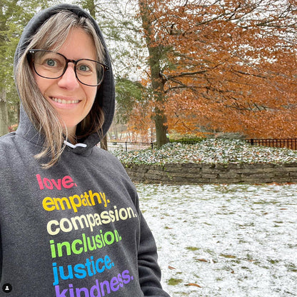 Kindness Is' Pride Pullover Fleece by Kind Cotton