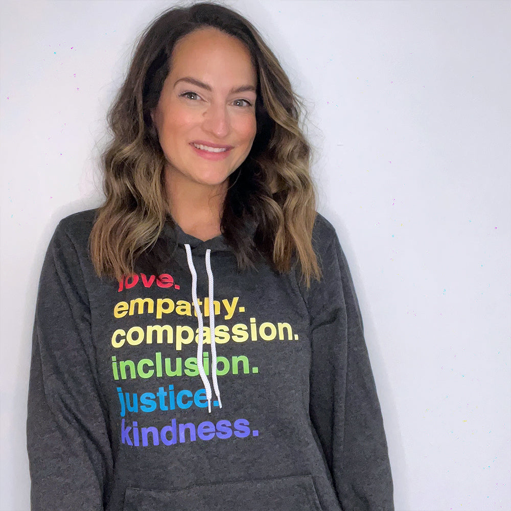 Kindness Is' Pride Pullover Fleece by Kind Cotton