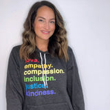 Kindness Is' Pride Pullover Fleece by Kind Cotton