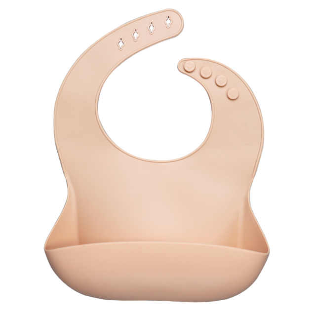 Fashionable Silicone Feeding Bib by Faz