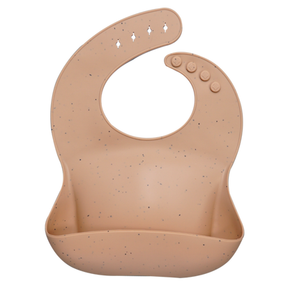 Fashionable Silicone Feeding Bib by Faz