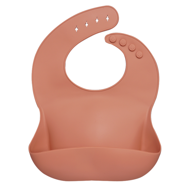 Fashionable Silicone Feeding Bib by Faz