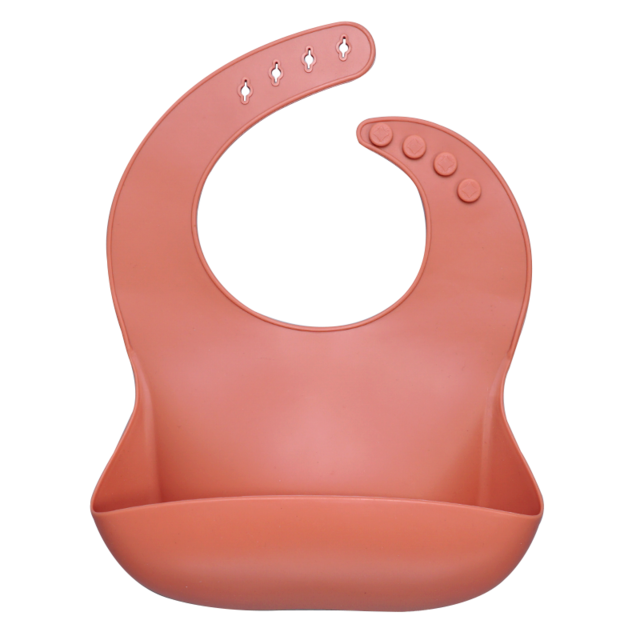 Fashionable Silicone Feeding Bib by Faz