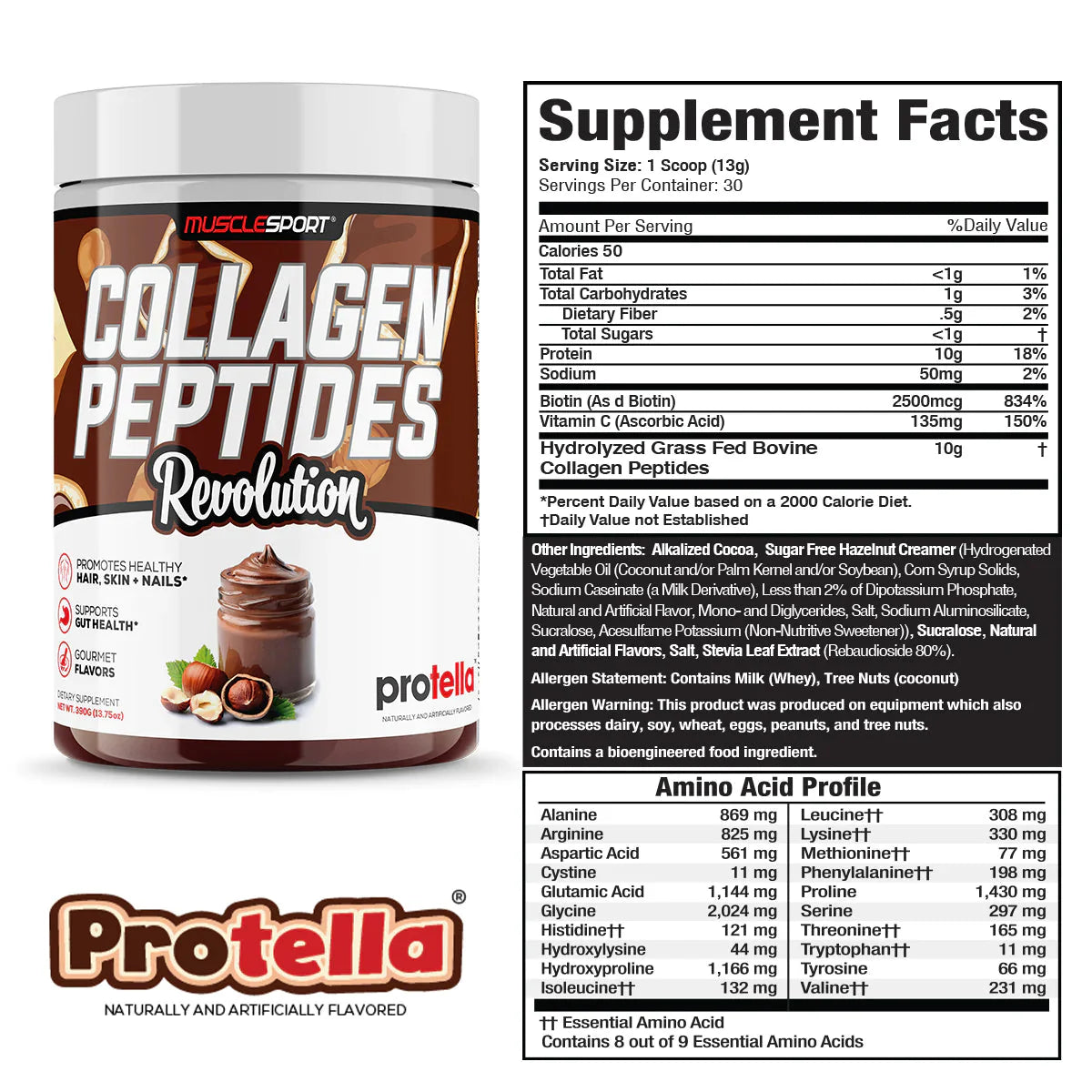 Musclesport Collagen Peptides