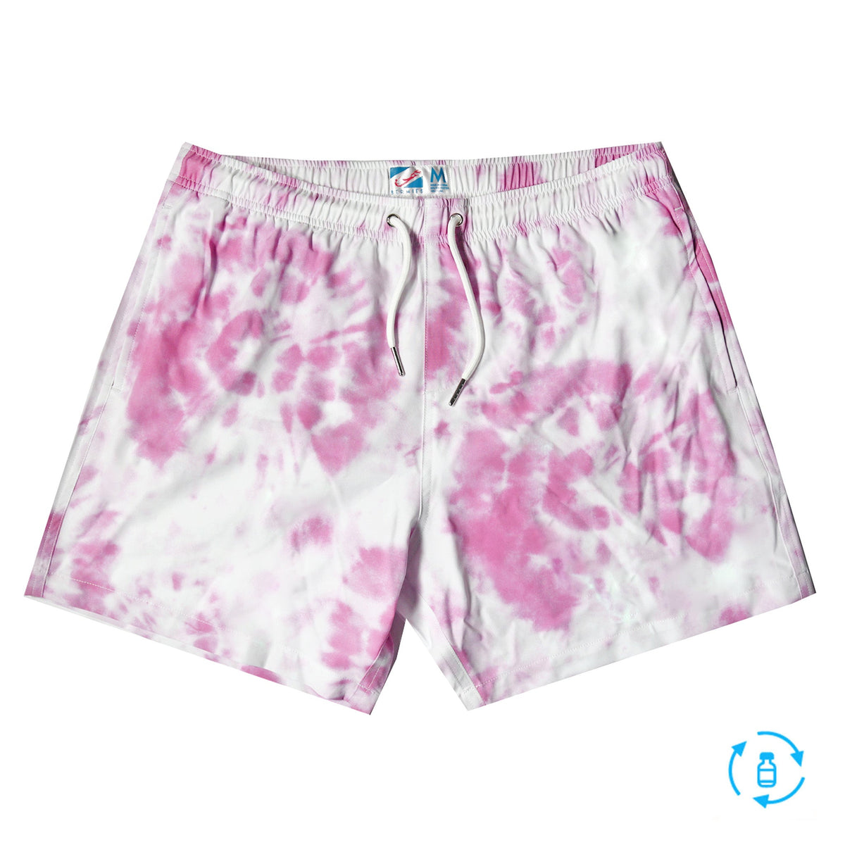 Purple Tie Dye - 5" Swim Trunks by Bermies