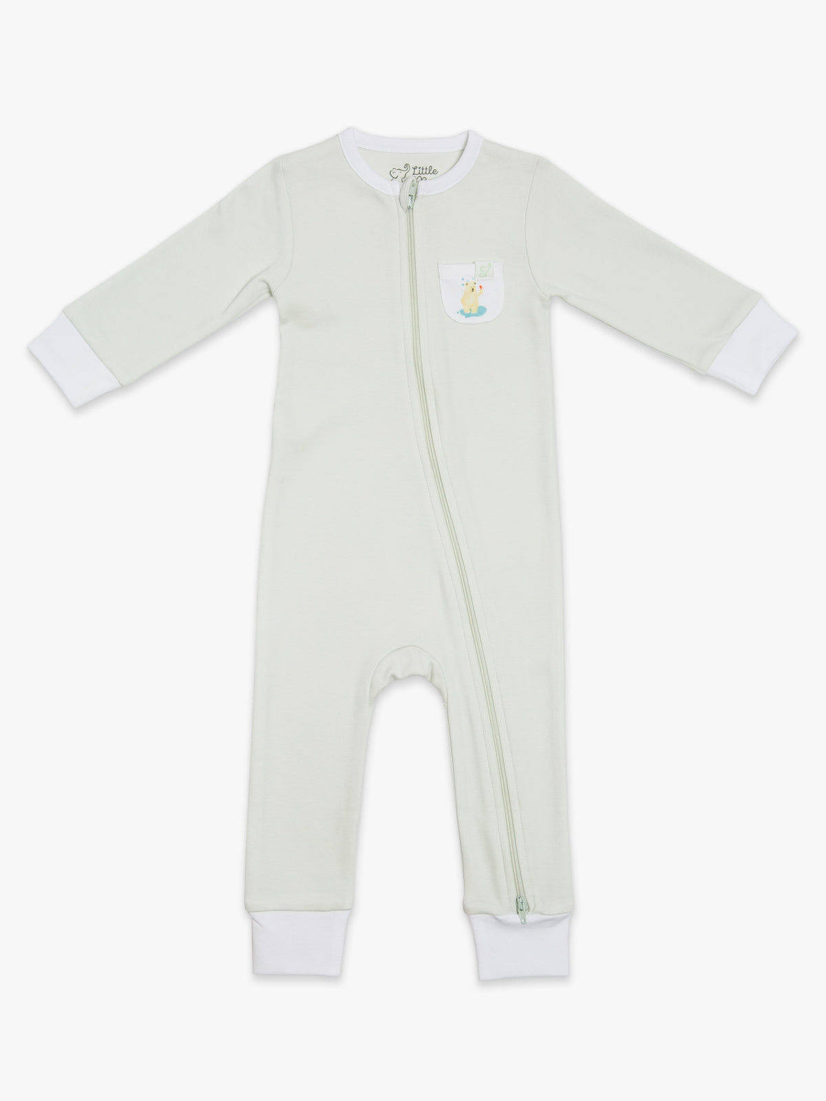 Organic Cotton Romper - Polar Express by Little Moy