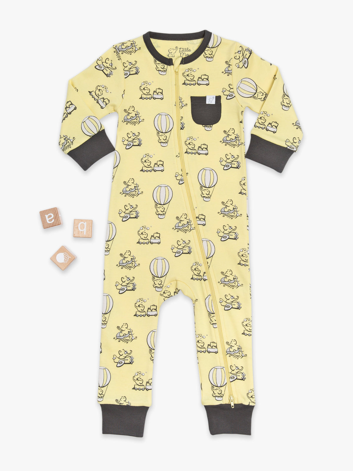 Organic Cotton Romper - Lil' Explorer by Little Moy