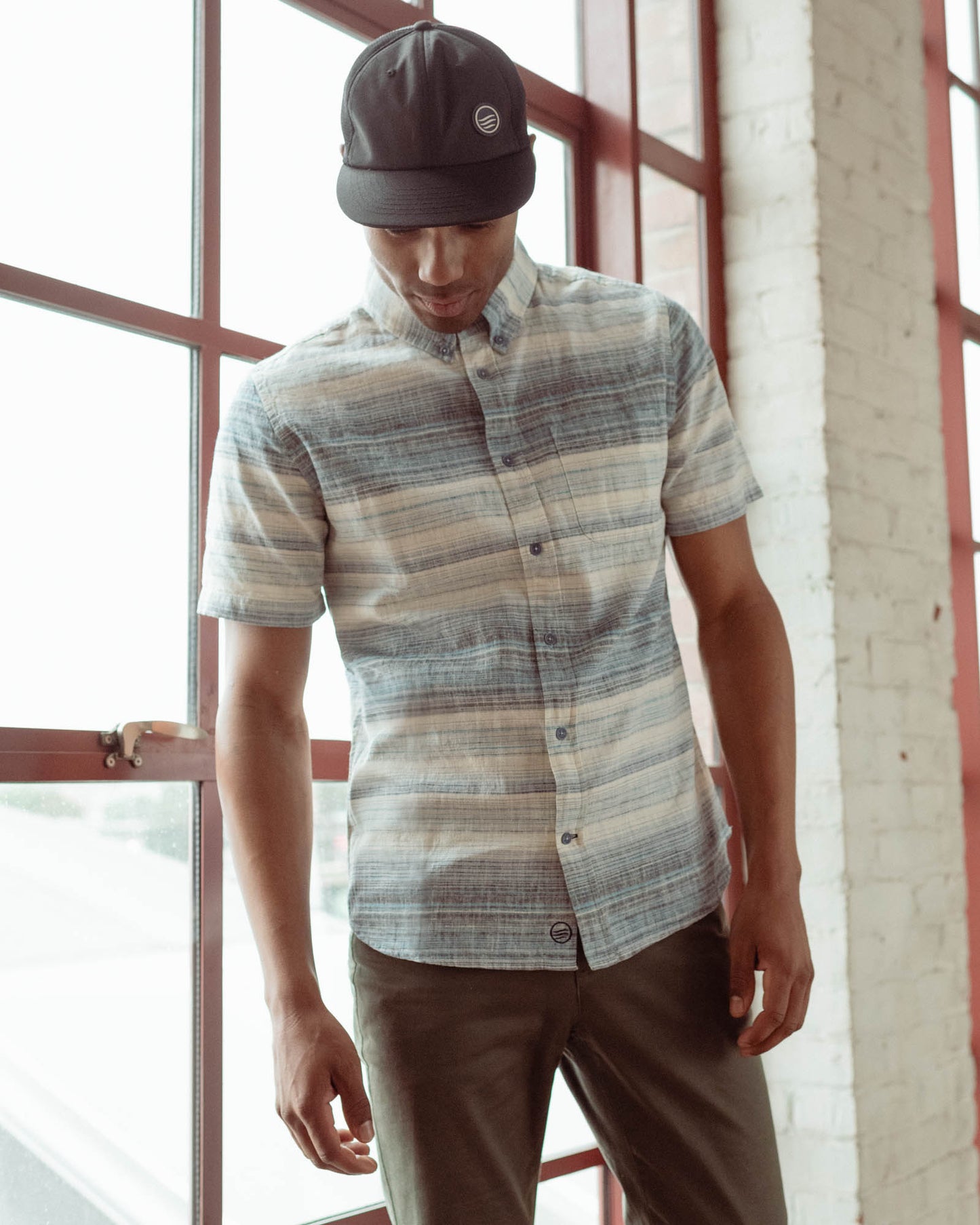 SoftHemp™ Chambray Short-Sleeve Button Down by United By Blue