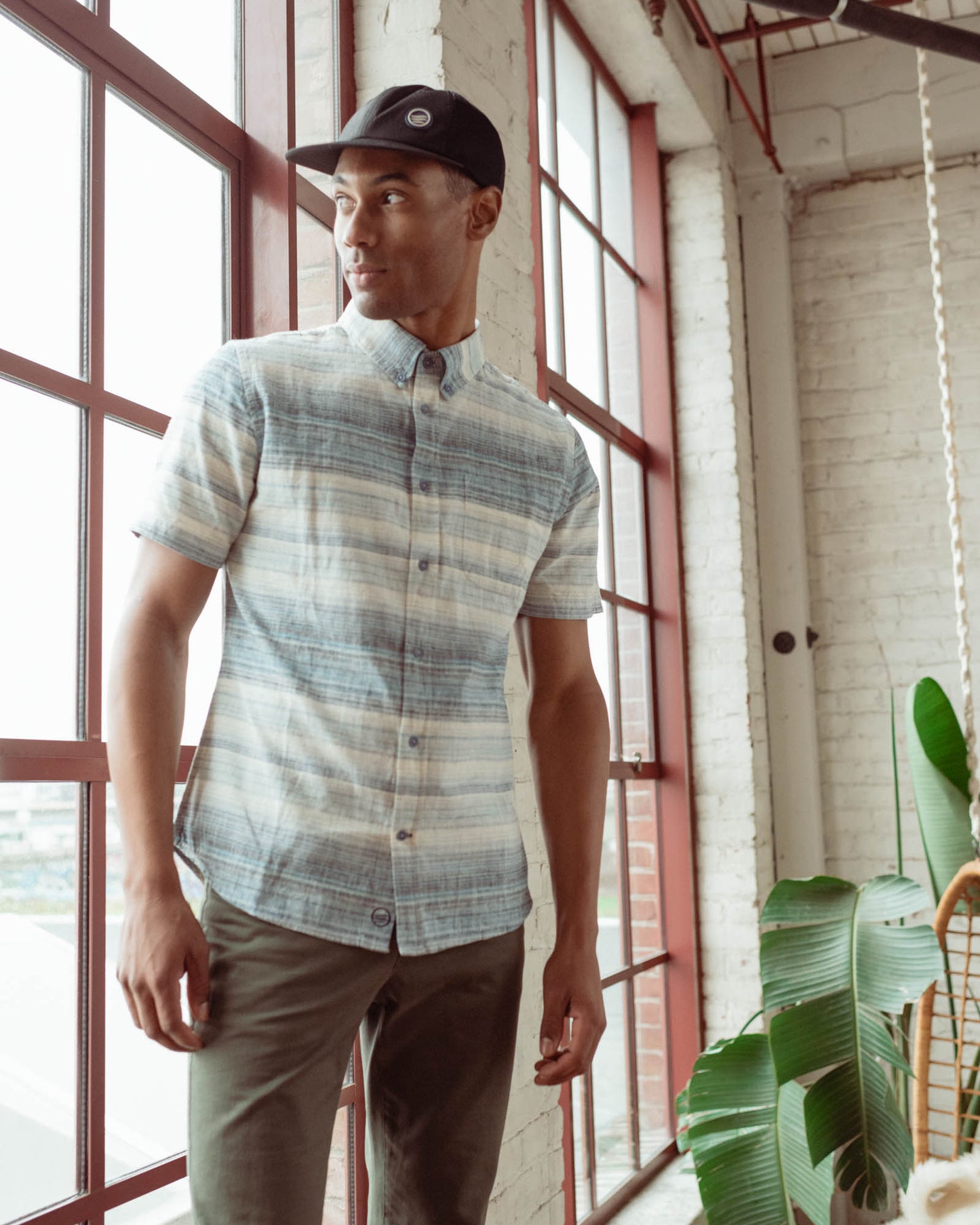 SoftHemp™ Chambray Short-Sleeve Button Down by United By Blue