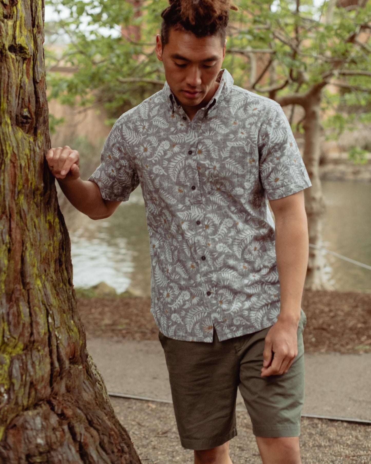 SoftHemp™ Chambray Short-Sleeve Button Down by United By Blue