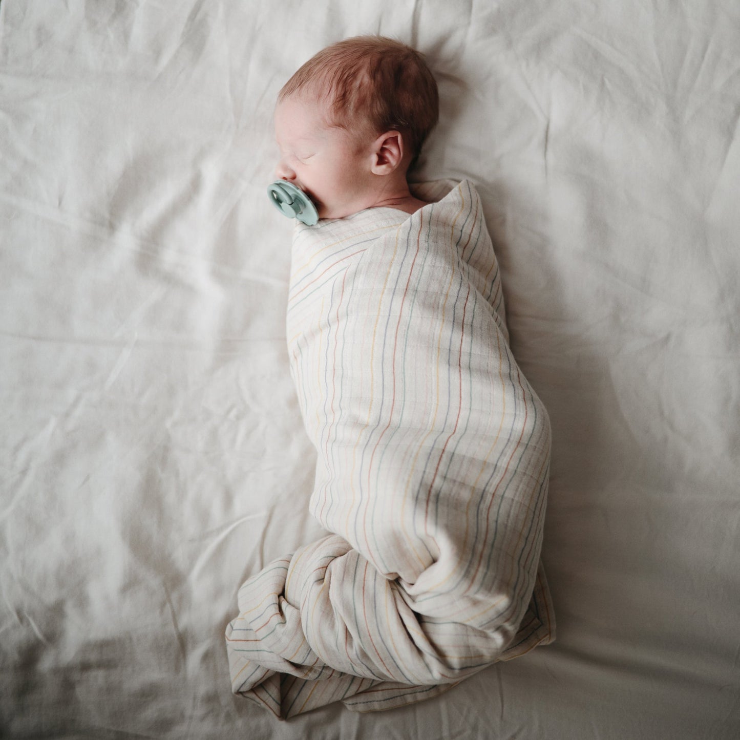 Organic Cotton Muslin Swaddle Blanket