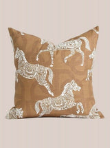 Safari Decorative Terracotta Throw Pillowcase, Earthy Tone Modern Fall Decors