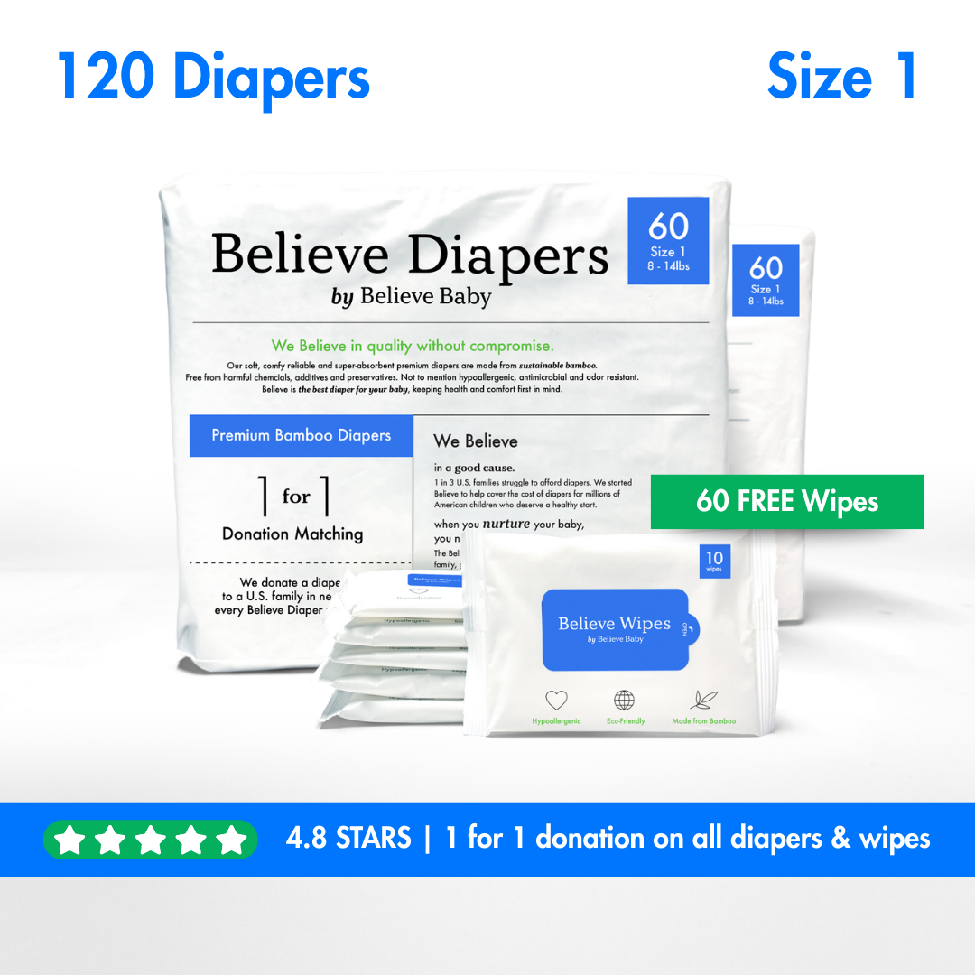 Premium Bamboo Eco-Friendly Diapers