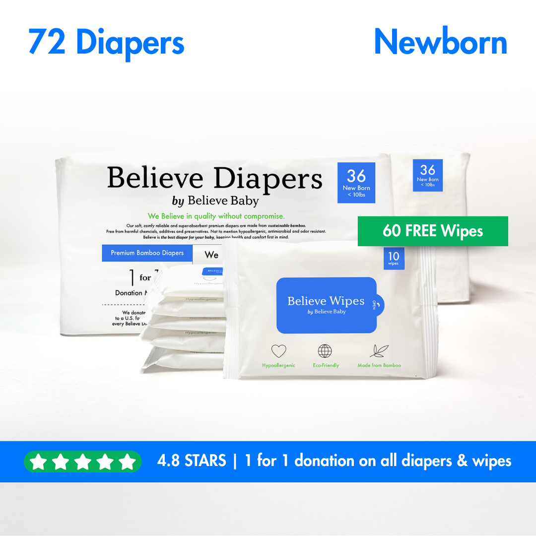 Premium Bamboo Eco-Friendly Diapers
