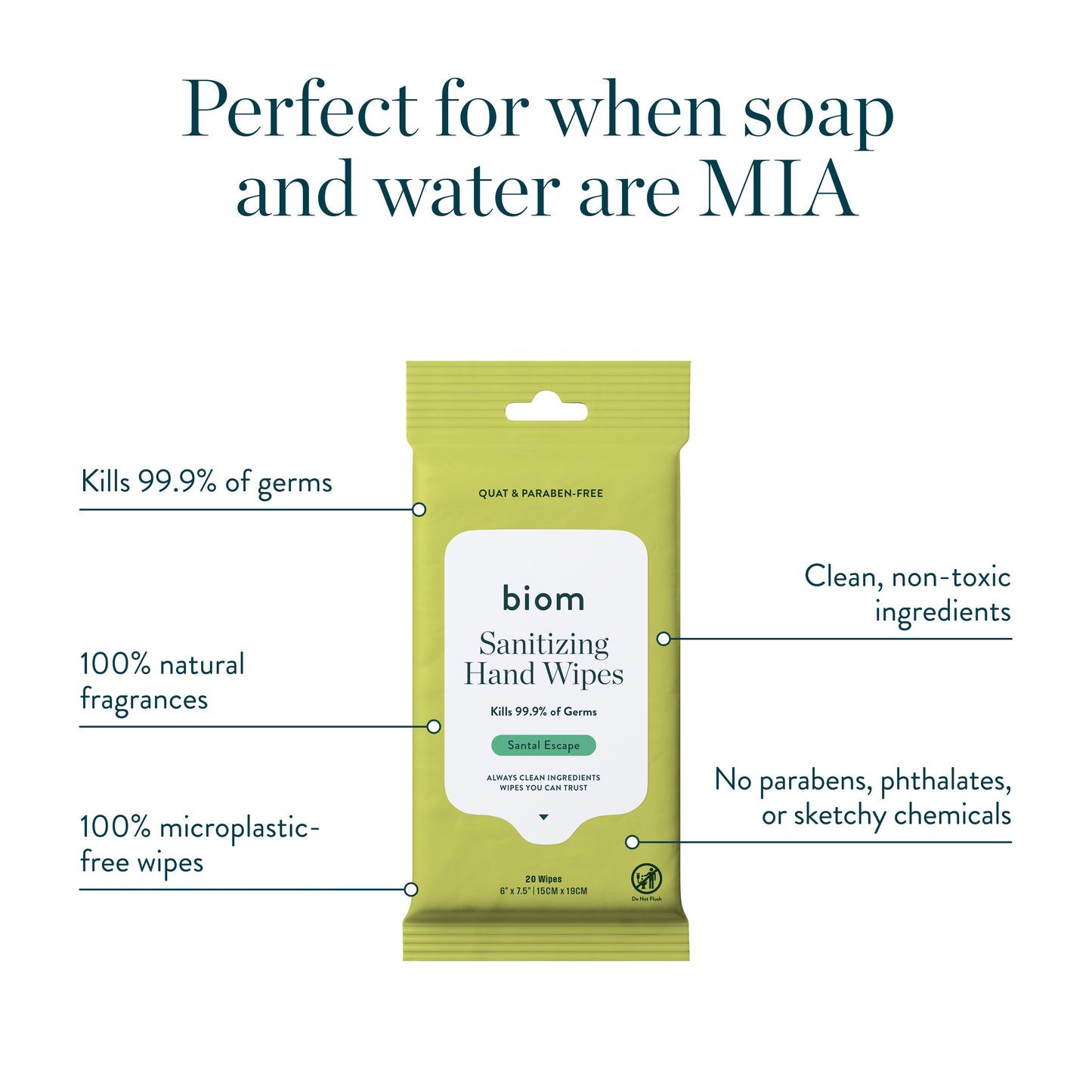 Hand Sanitizing Wipes - Travel Packs