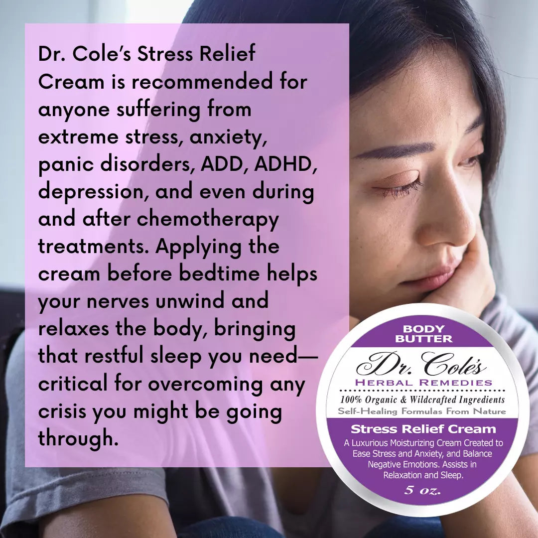 30 - Dr. Cole's Stress Relief Cream