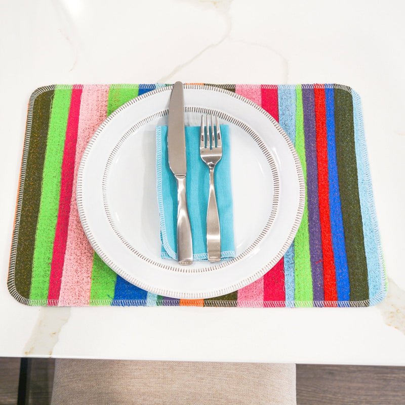 Scrap Felt Placemat / Drying Mat