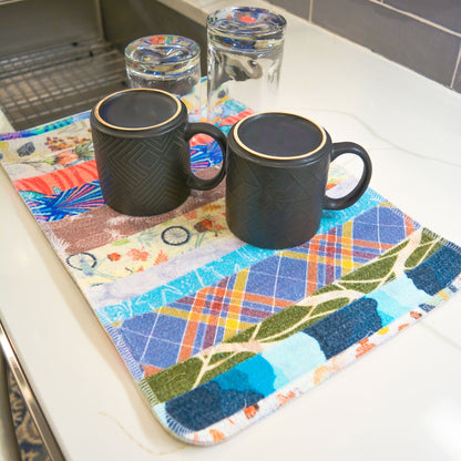 Scrap Felt Placemat / Drying Mat