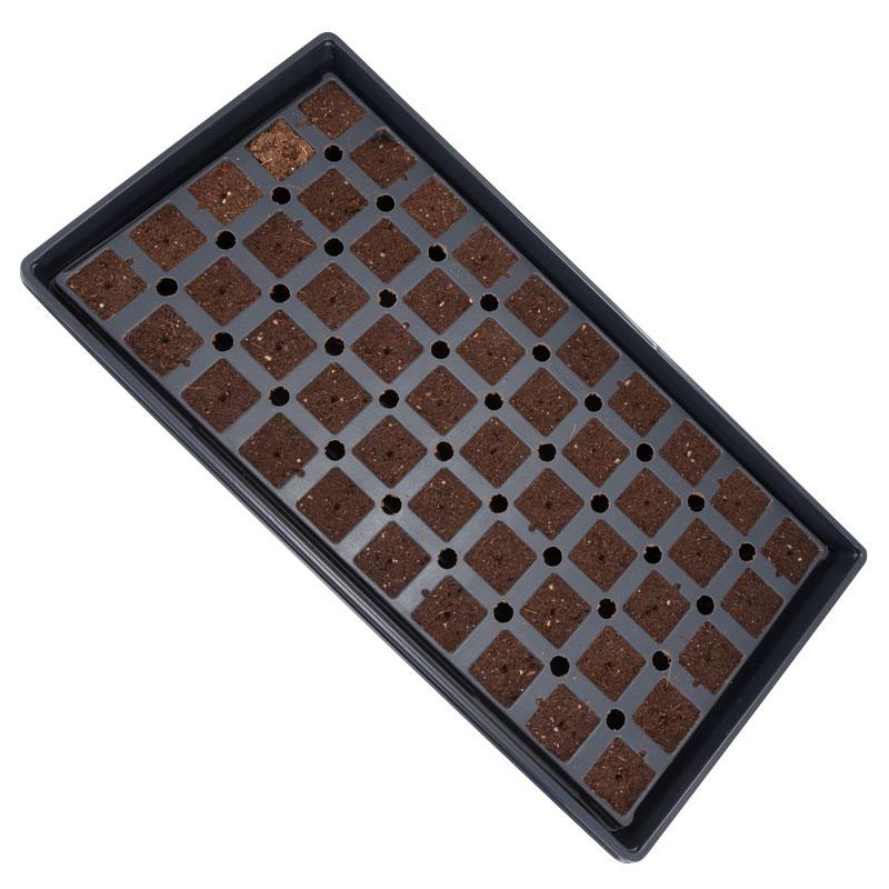 Seed Starting Tray with Excel Plugs (50 Cells)