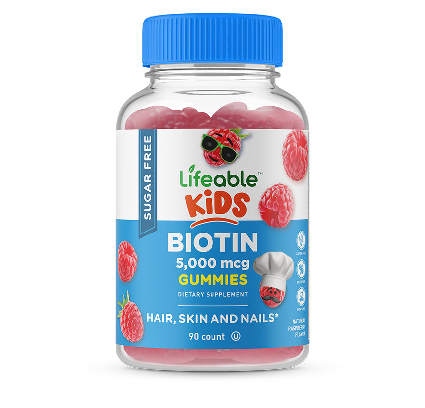 Sugar Free Biotin Gummies for Kids