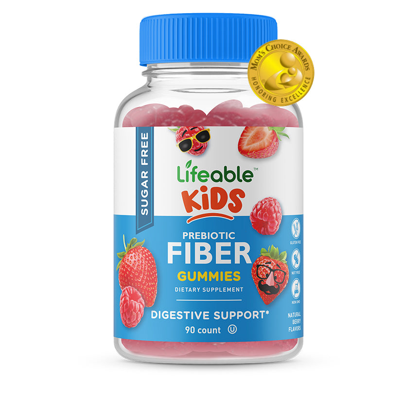 Sugar Free Prebiotic Fiber Gummies for Kids