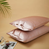 Silky Gift Box: 6A Grade 100% Organic Mulberry Silk Pillowcase Set of 2 Pcs - 30 Momme, Pure Silk on Both Sides