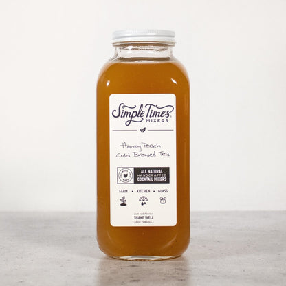 Honey Peach Cold Brewed Tea