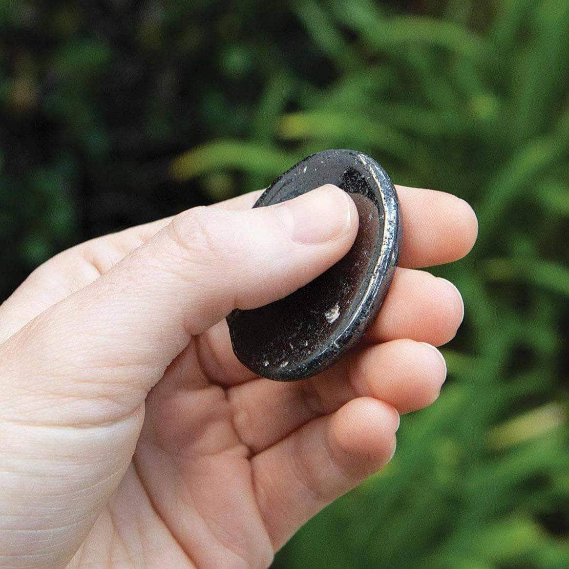 Hematite Worry Stone by Tiny Rituals