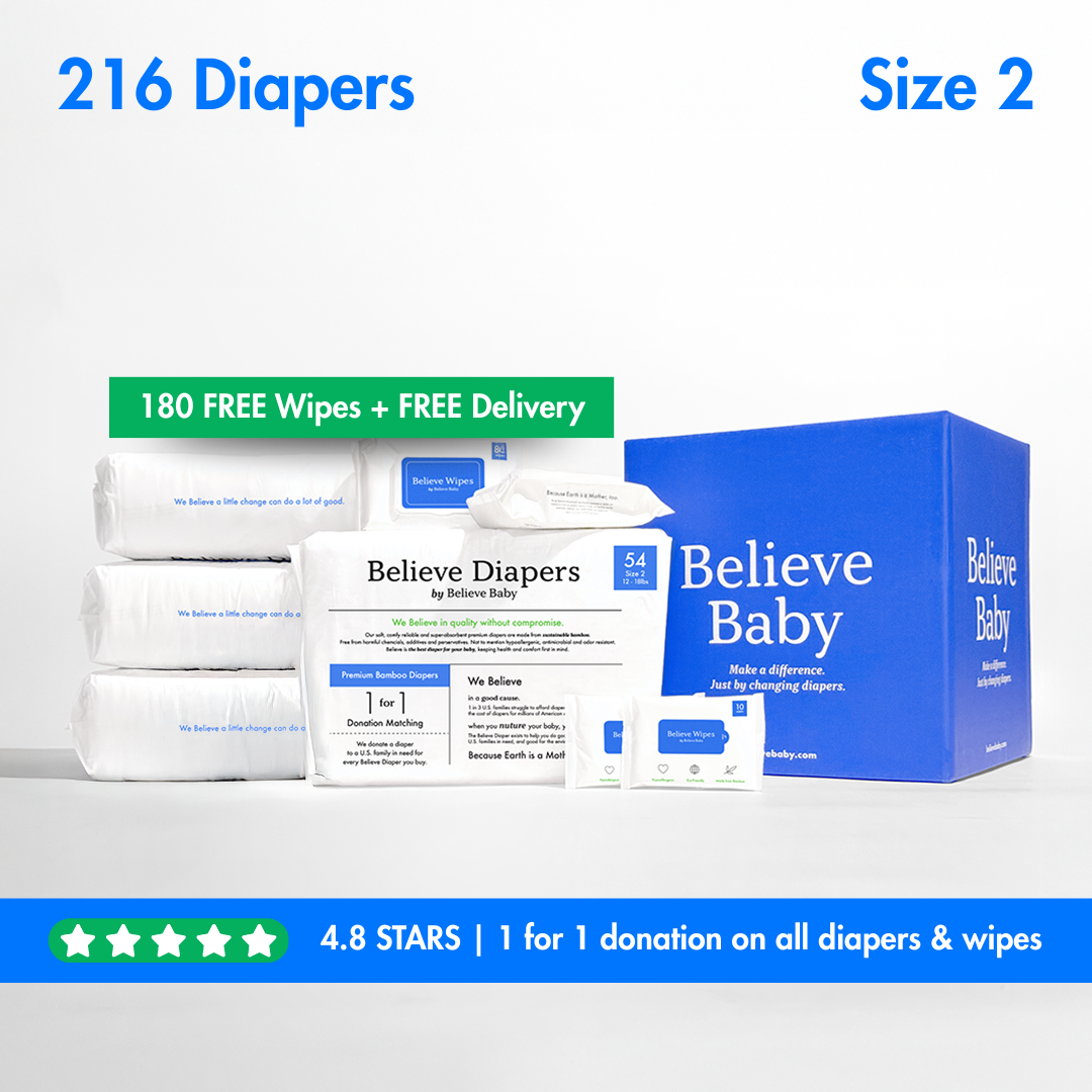 Premium Bamboo Eco-Friendly Diapers
