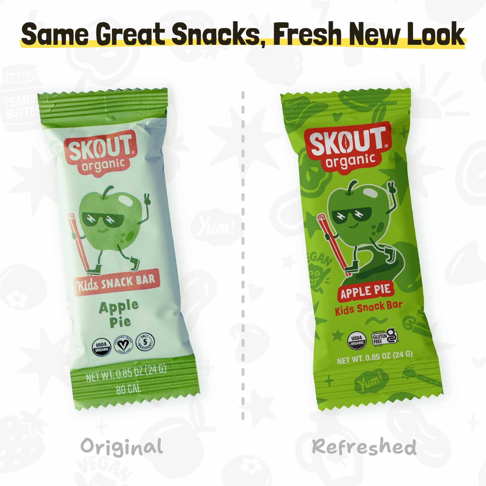 Skout Organic Kids Fruit Bar Variety Pack