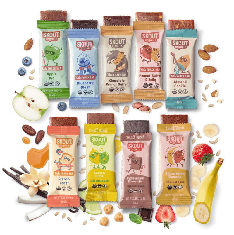 Skout Organic Small Batch Kids Bar Variety Pack - 36 Pack