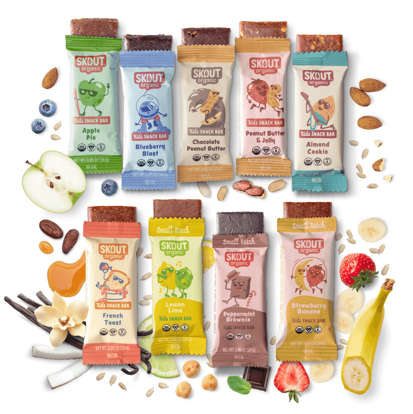 Skout Organic Soft Baked Cookie and Kids Bar Bundle