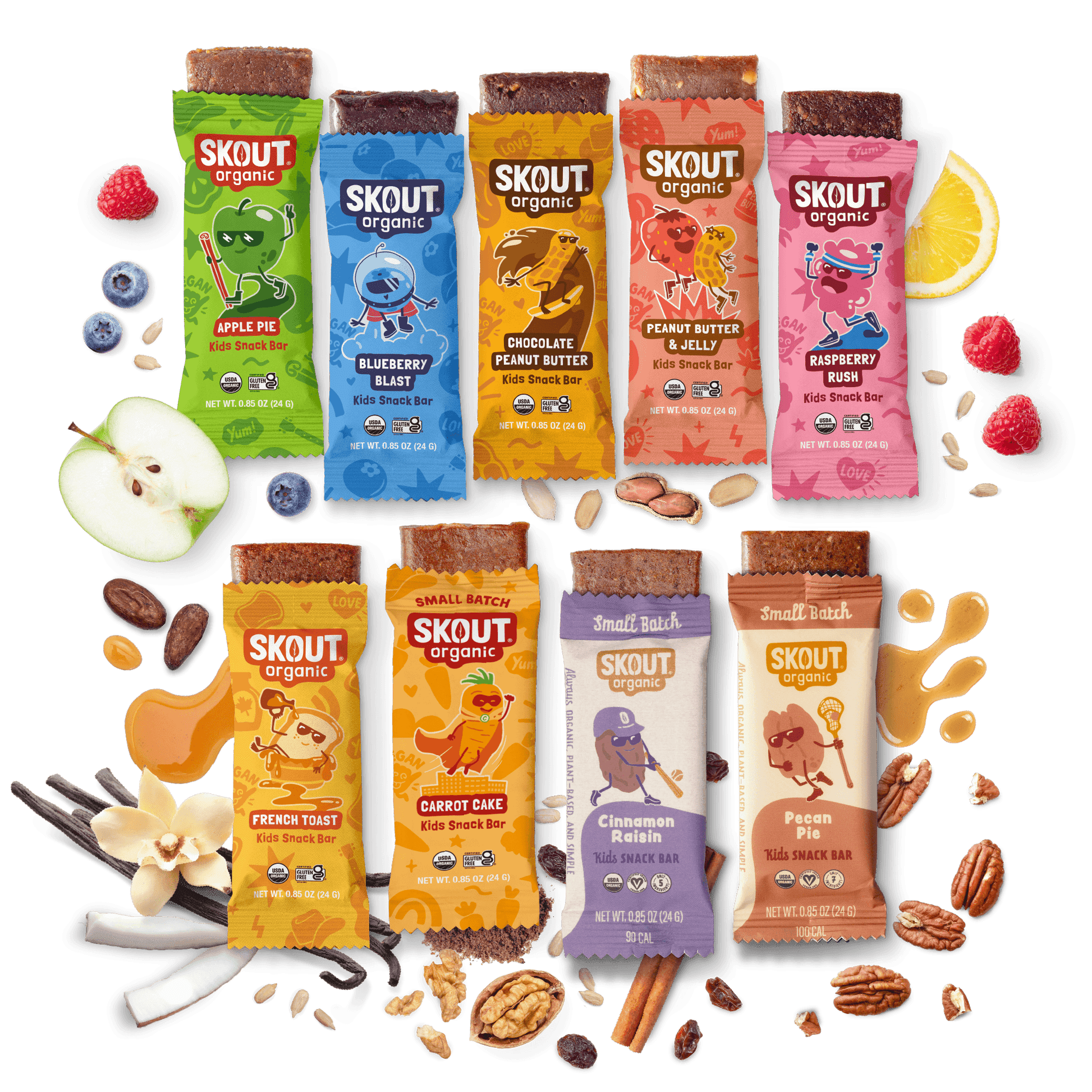 Skout Organic Soft Baked Cookie and Kids Bar Bundle