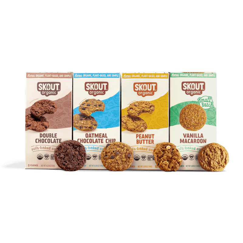 Skout Organic Small Batch Soft Baked Cookie Variety Pack