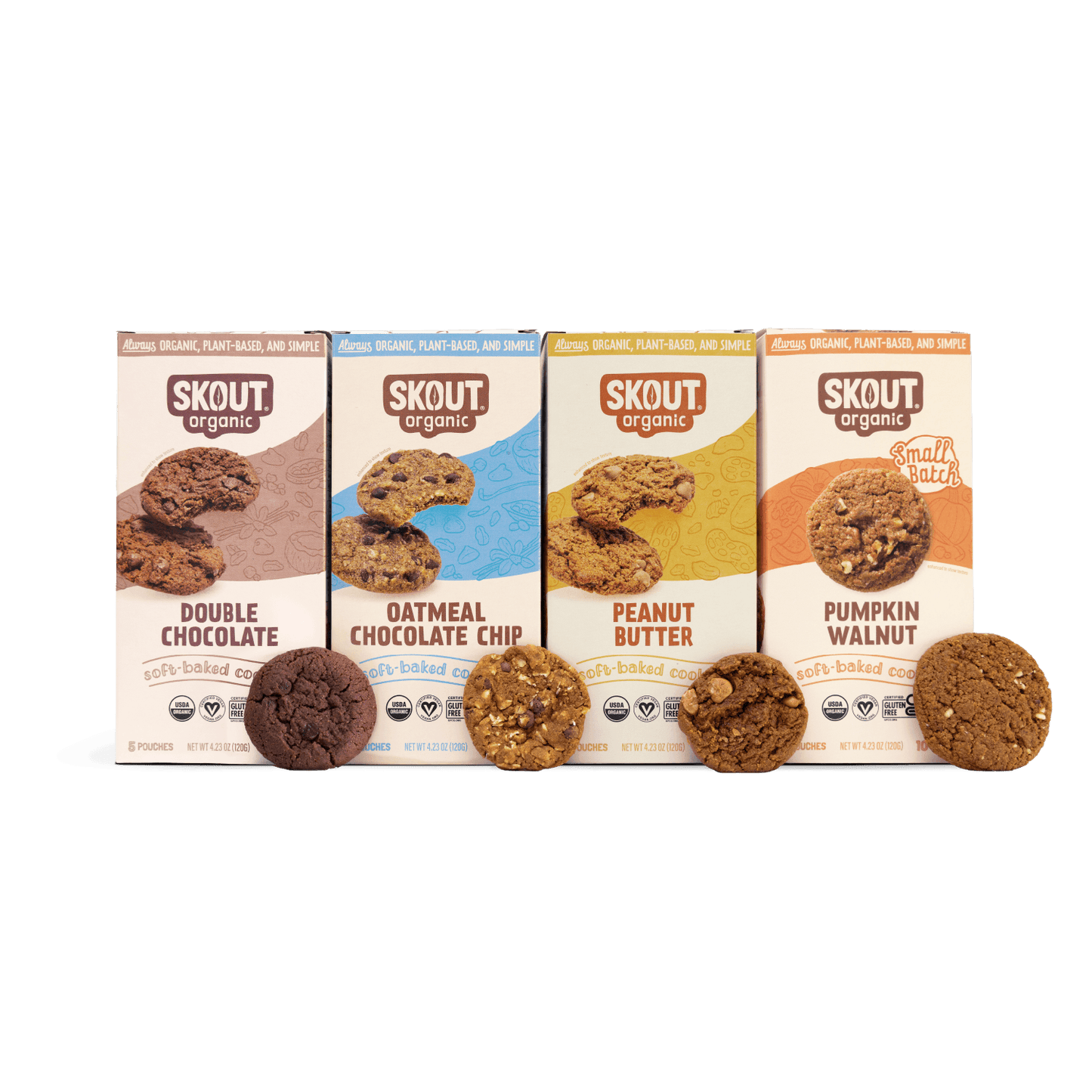 Skout Organic Small Batch Soft Baked Cookie Variety Pack
