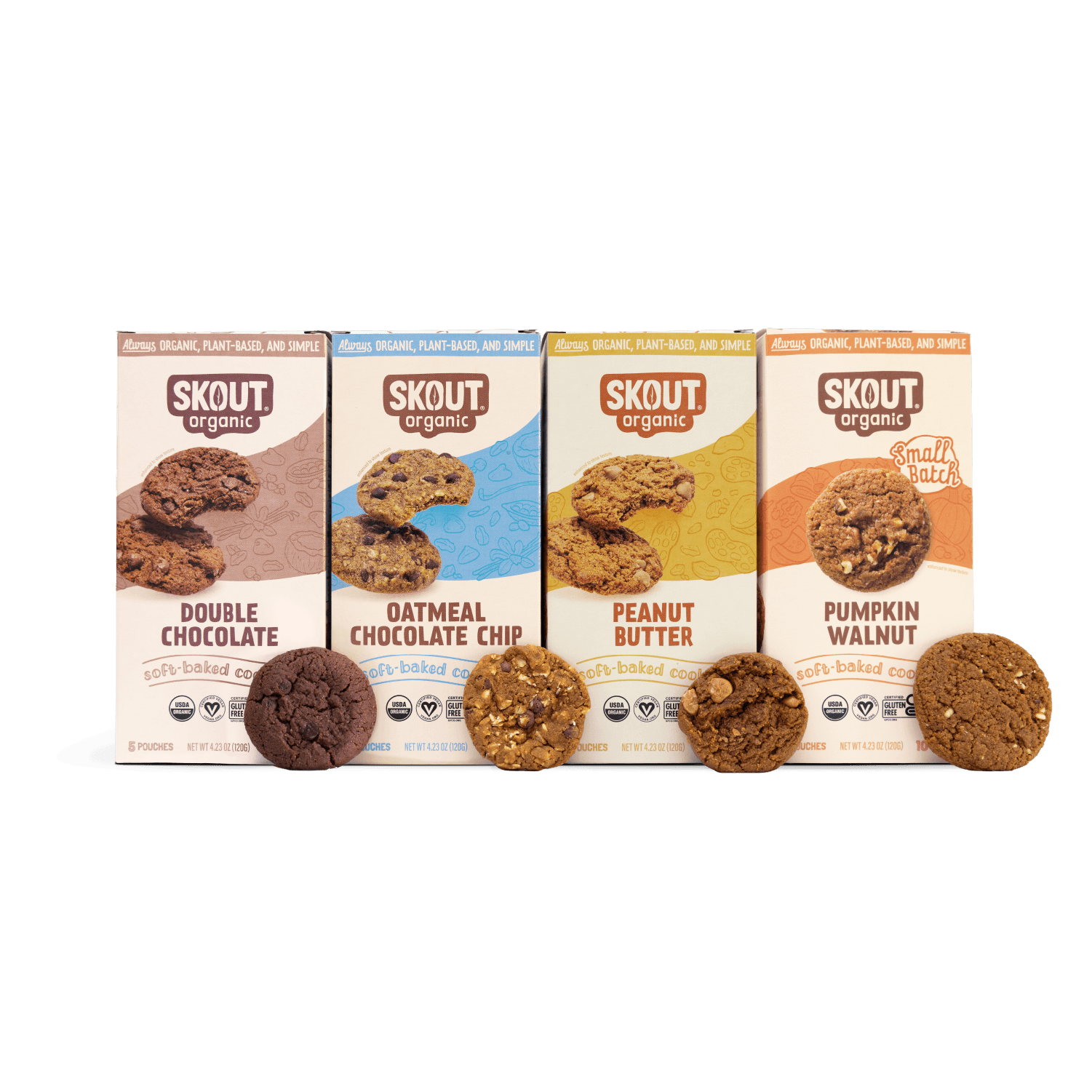 Skout Organic Small Batch Soft Baked Cookie Variety Pack