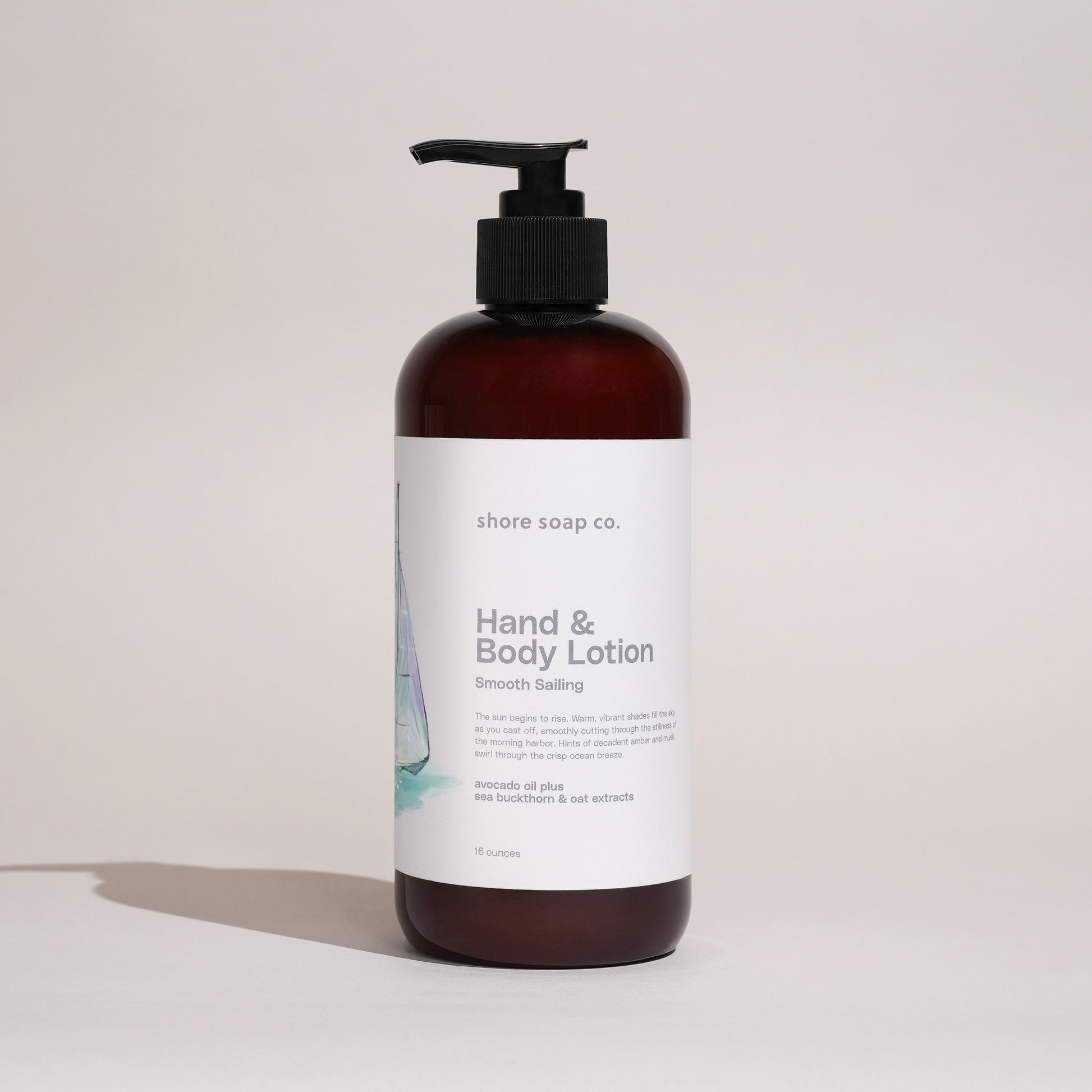 Smooth Sailing Hand & Body Lotion (Amber)