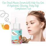 Rosie Claire Snail Mucin Serum with Vitamin C & E - Skin