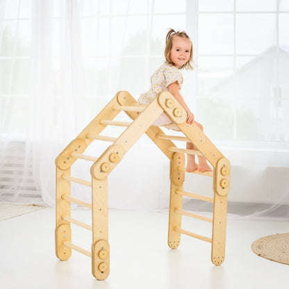 Snake Ladder – Montessori Climber for Kids 1-7 y.o. – Beige by Goodevas