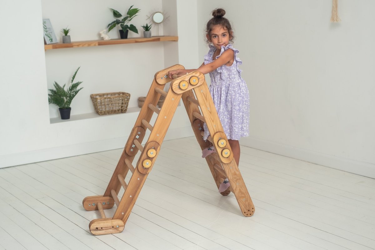 Snake Ladder – Montessori Climber for Kids 1-7 y.o. – Beige by Goodevas