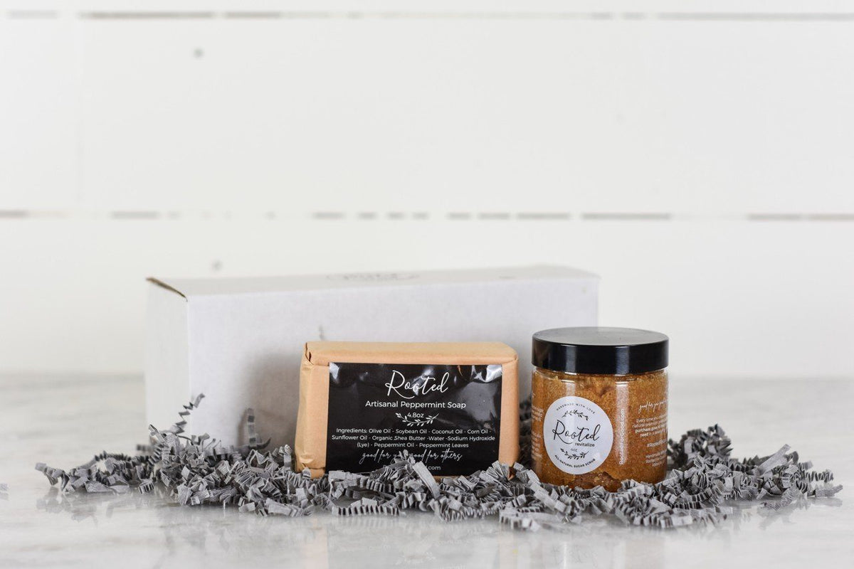 Soap & Scrub Gift Set by Rooted For Good